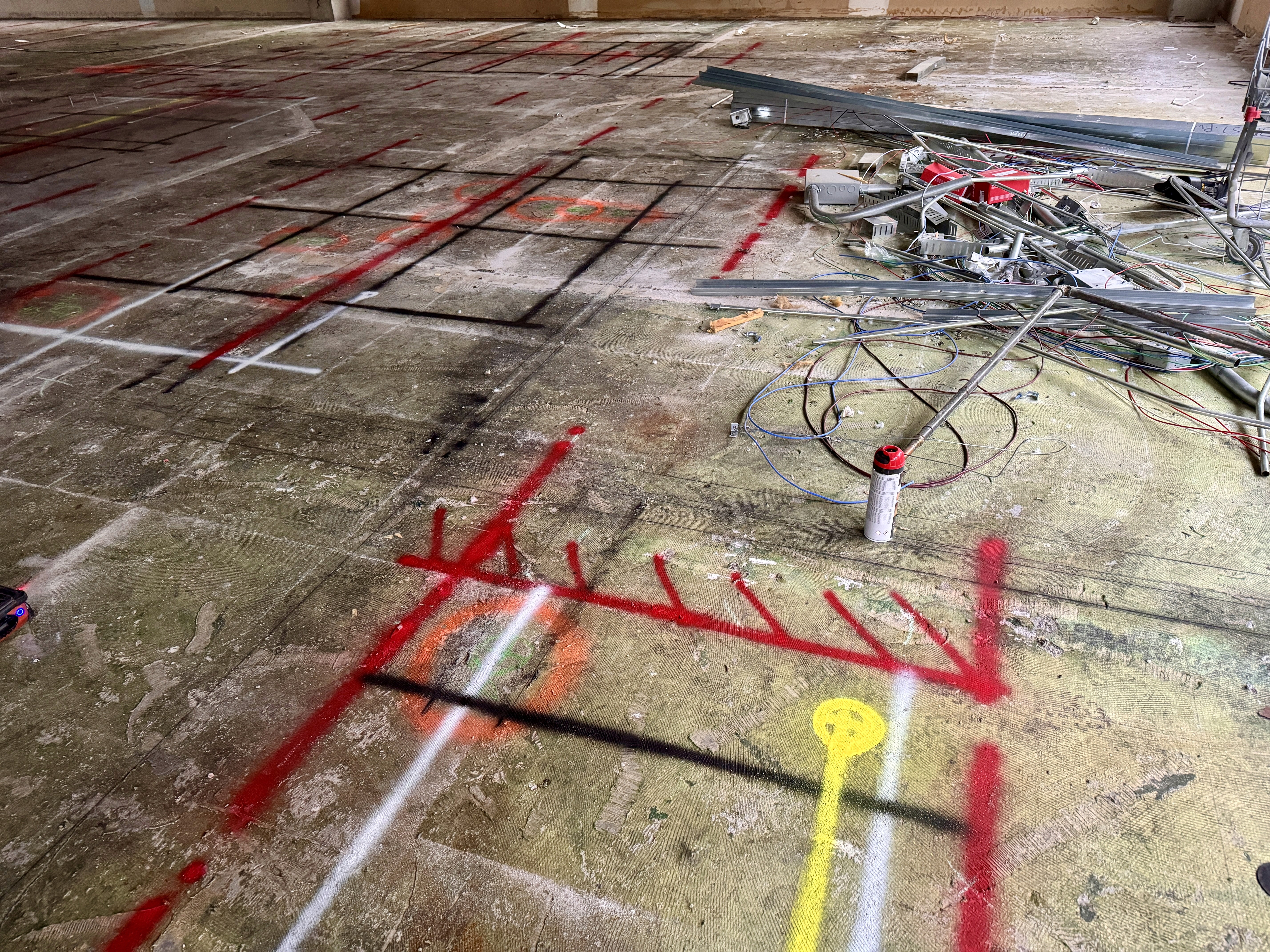 Two ladies having a conversation inside meeting room