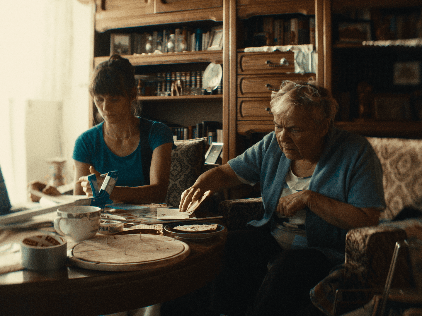 a group of people in a postapocalyptic world
