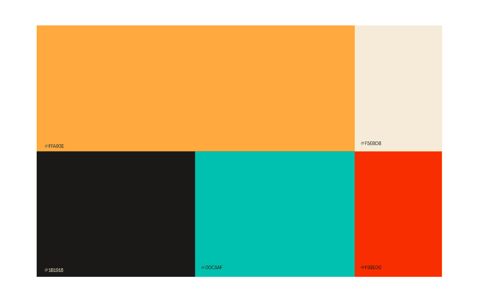 Sushi Fridays The Podcast - Brand Identity Colour Palette