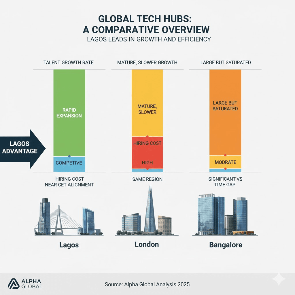 Layered blue mountains fade into a soft pink sky.