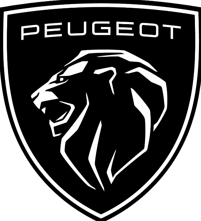 Logo von Peugeot mit Löwenemblem