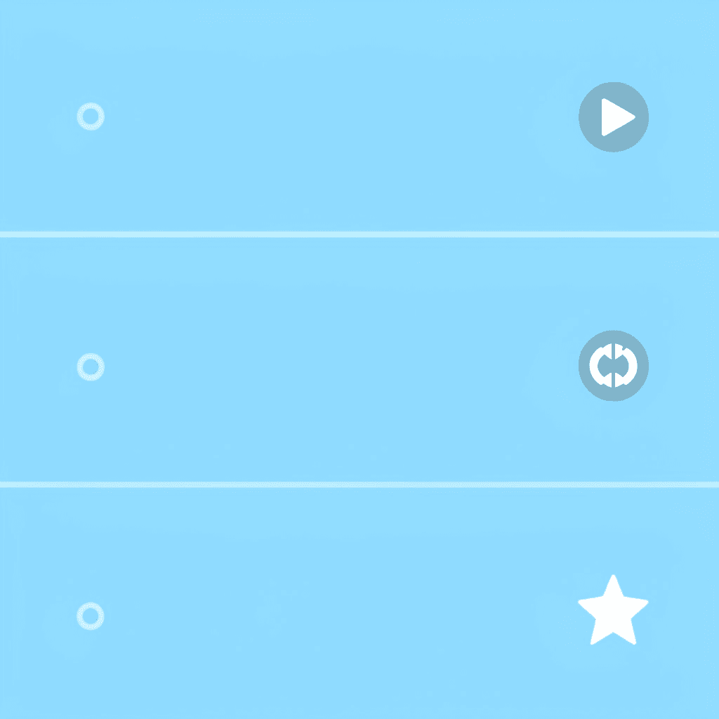 Checklist showing three song selection criteria: repetitive choruses, familiar melodies, and simple lyrics
