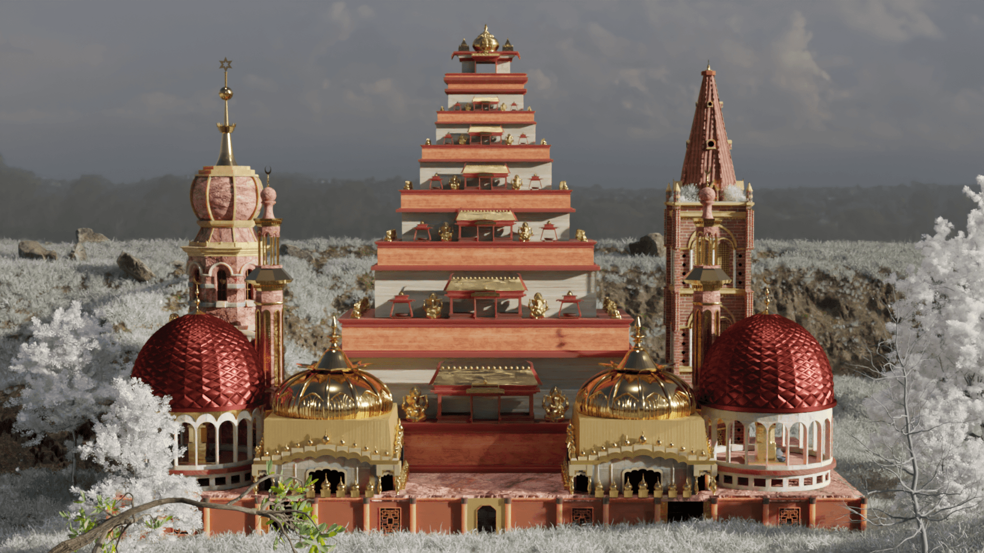 Religon - A multi-religous inclusive place of worship.