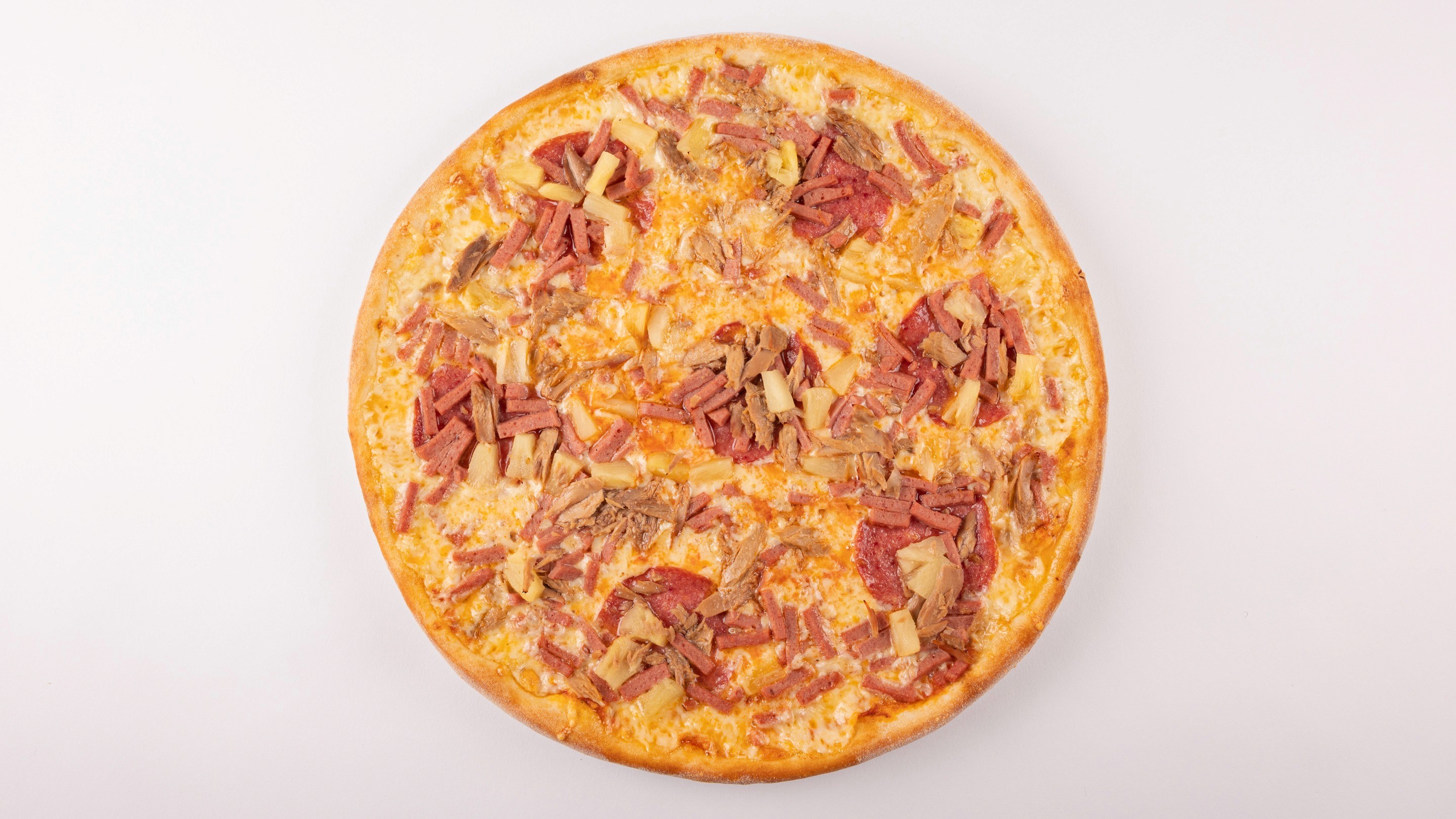 A large Di Mare pizza on the table