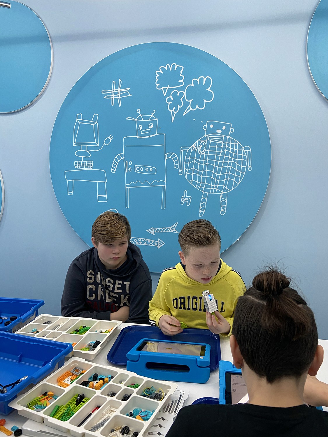 Grafisch ontwerp Skillslab kinderen aan de slag