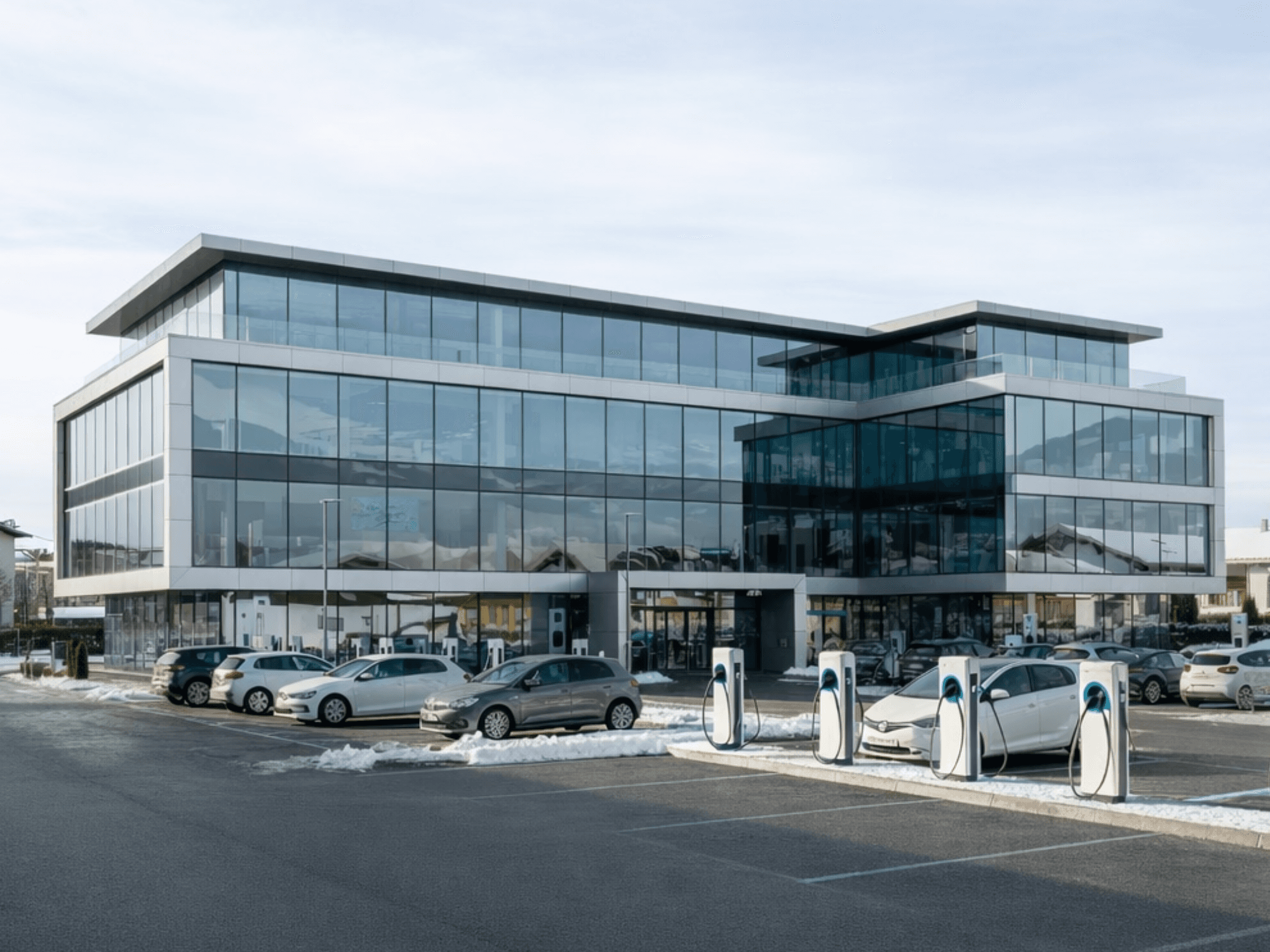 Bornes de recharge pour entreprises - recharge flotte électrique collaborateurs