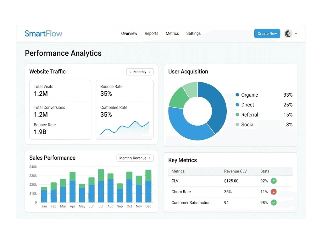 Performance Analytics Dashboard