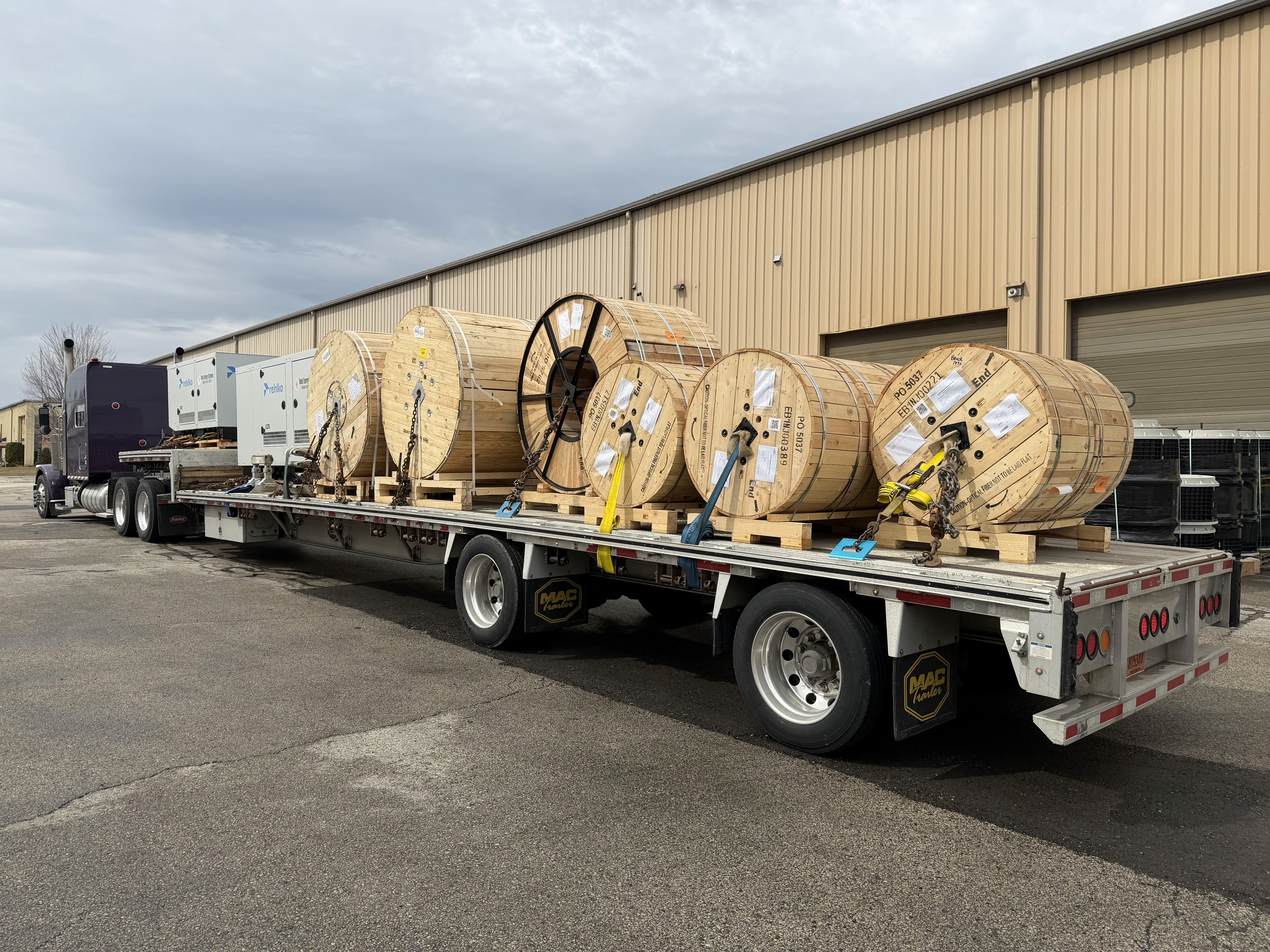 LTL freight hauled from Minnesota to Wisconsin