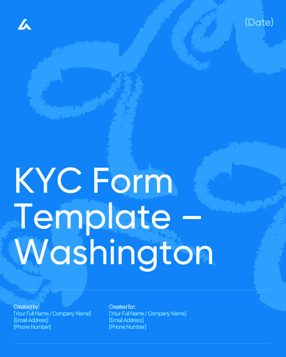 KYC Form Template – Washington