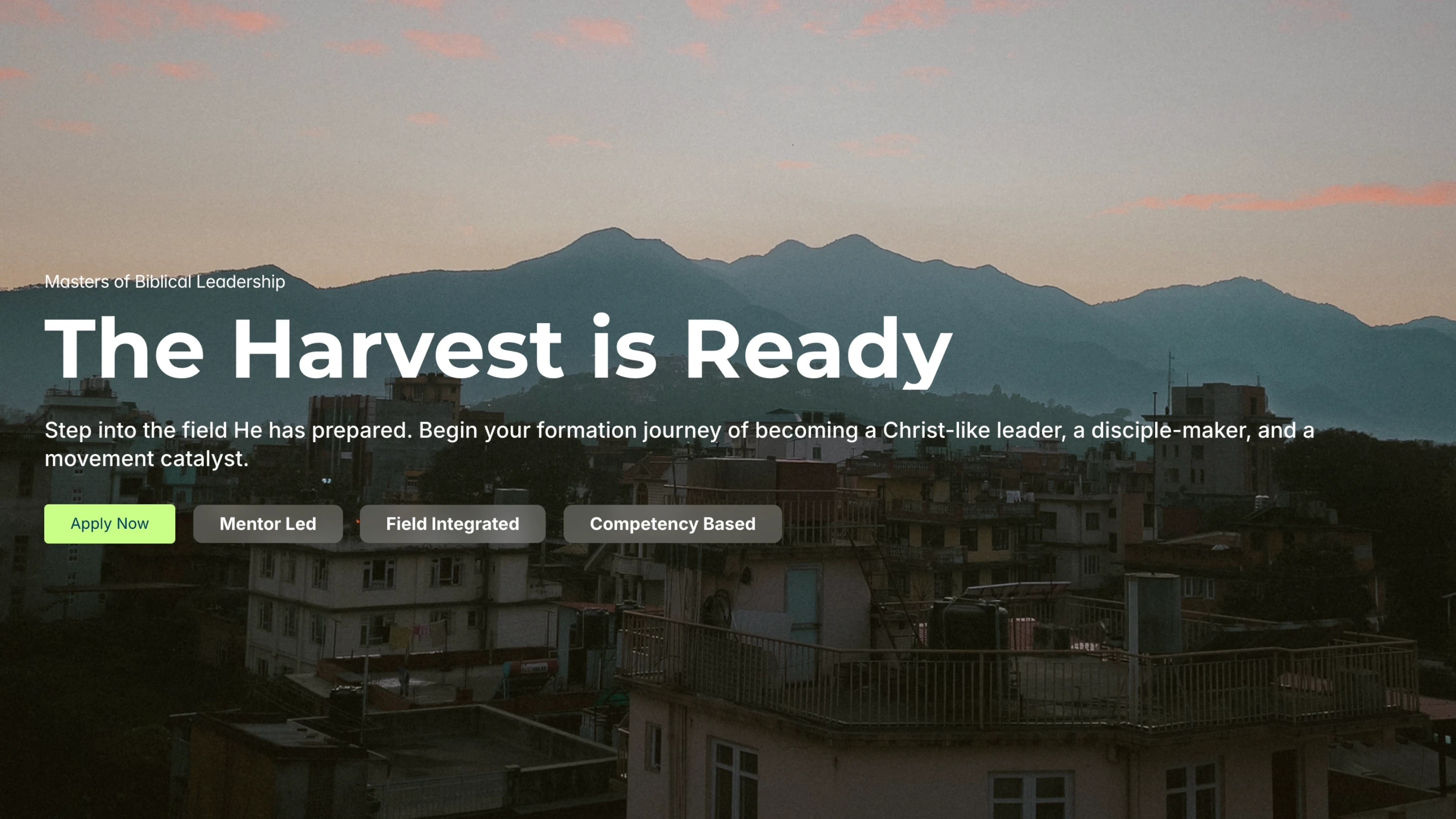 Preview of a client project