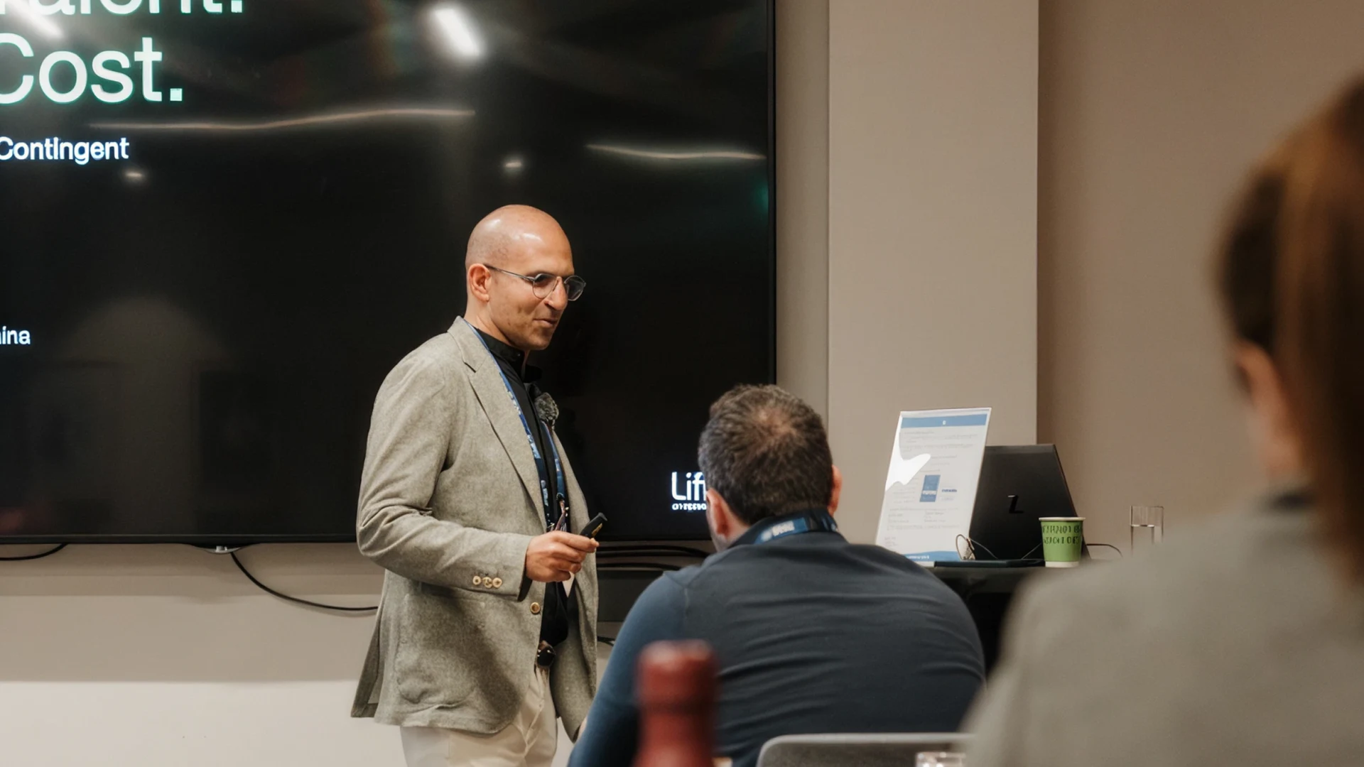 Image of Ernesto speaking