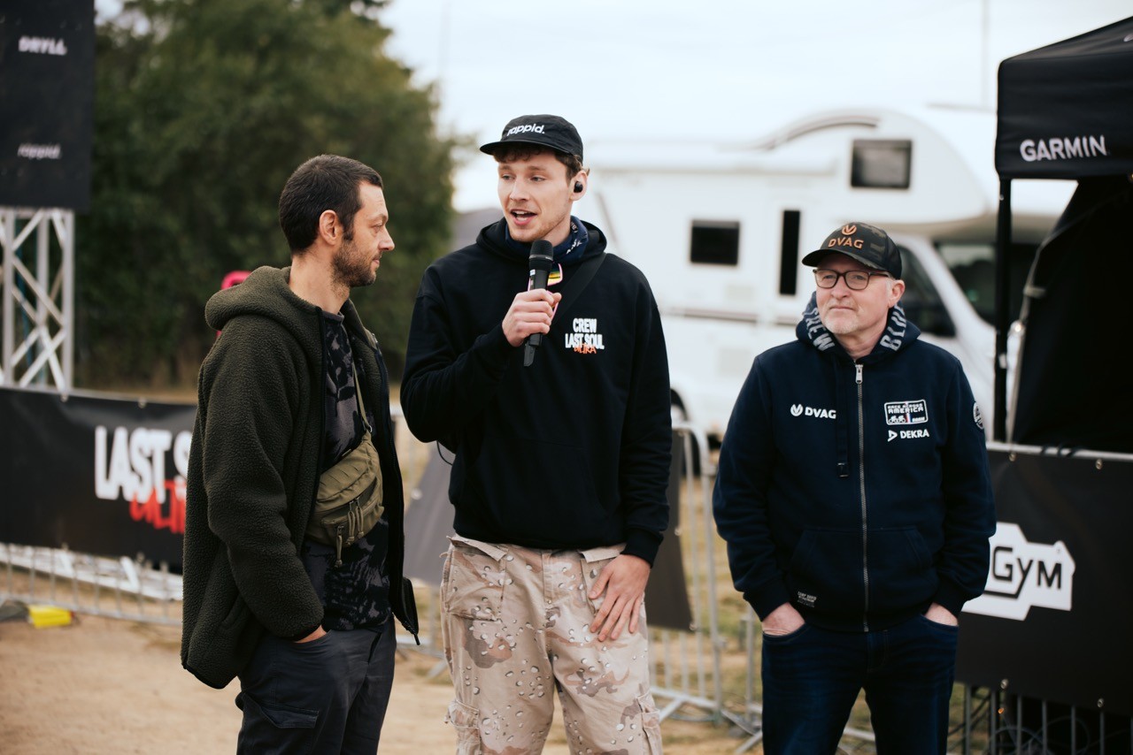 Tom Raußen, Joey Kelly und Joe Vogel beim LSU