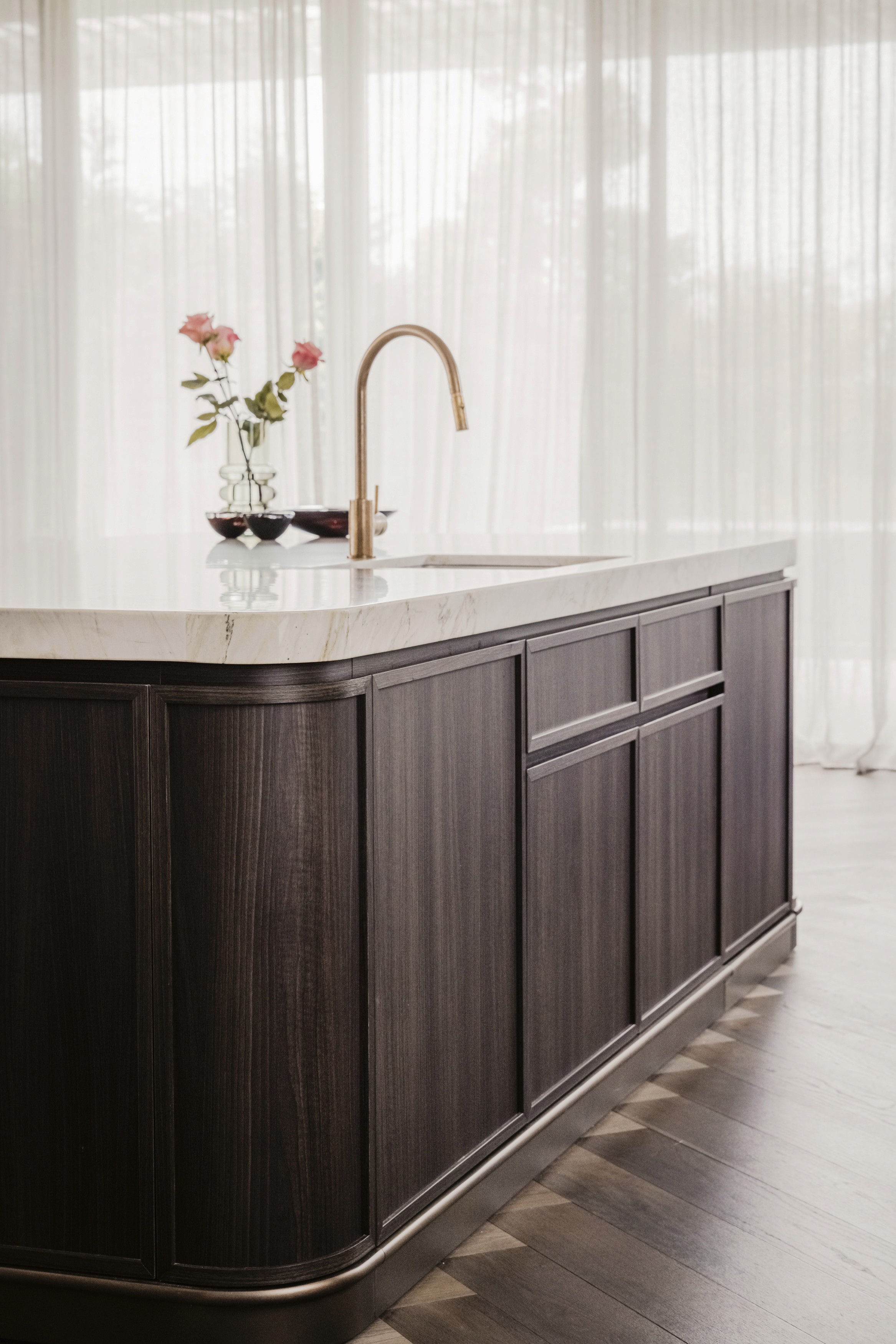 East2East Joinery Marble Bathroom