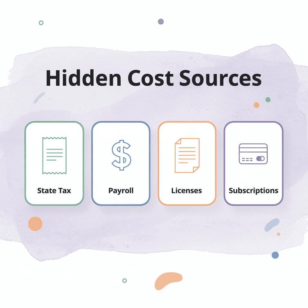 Four main sources of hidden closure costs - How Much Does It Cost To Close An LLC