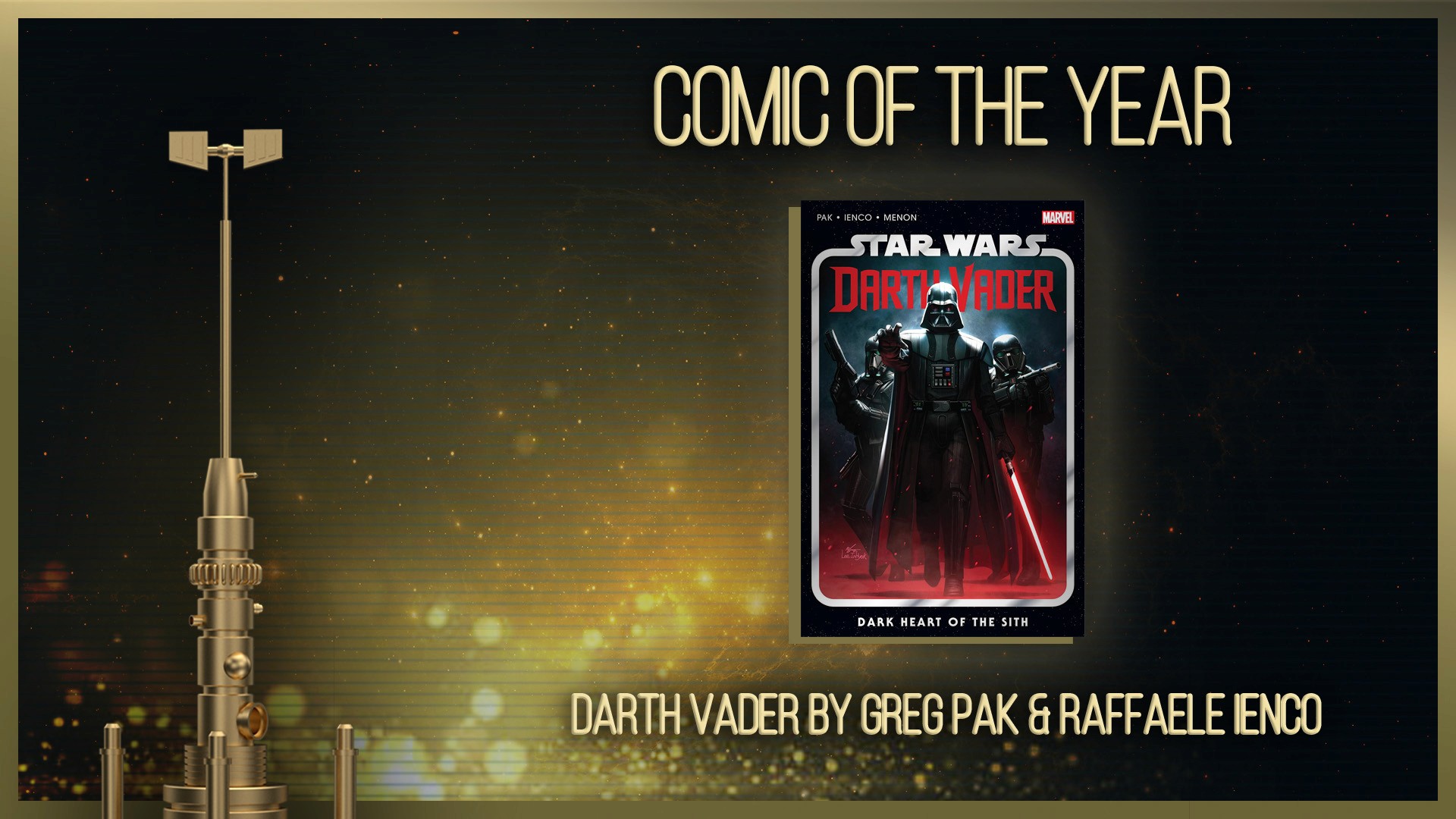 Comic of the Year Darth Vader