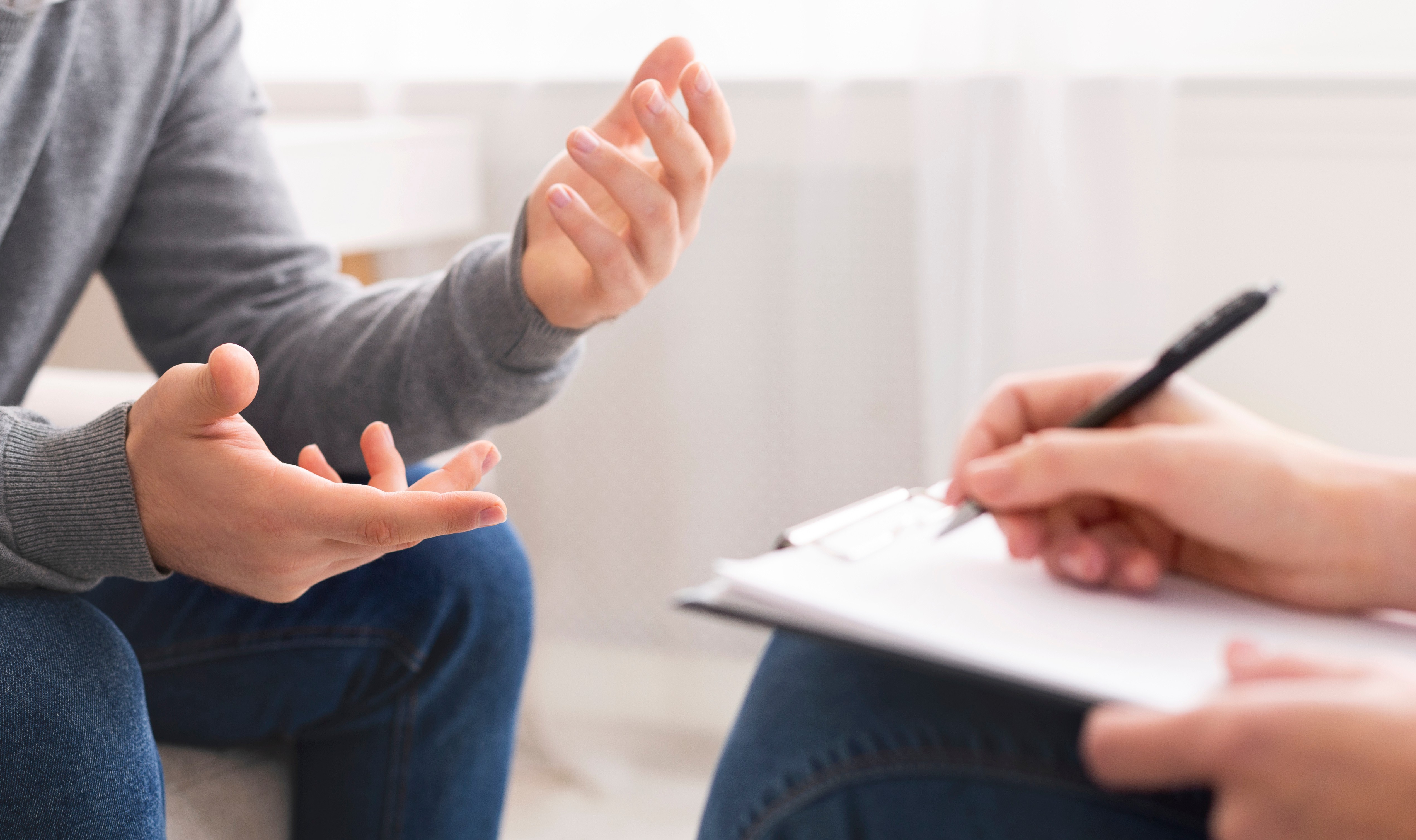 Welcoming counselling room