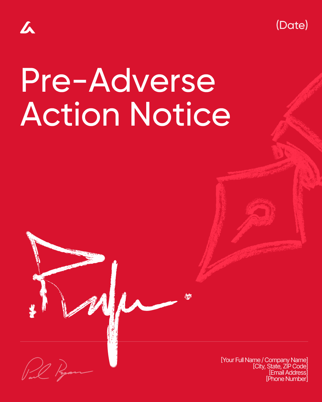 Pre-Adverse Action Notice 