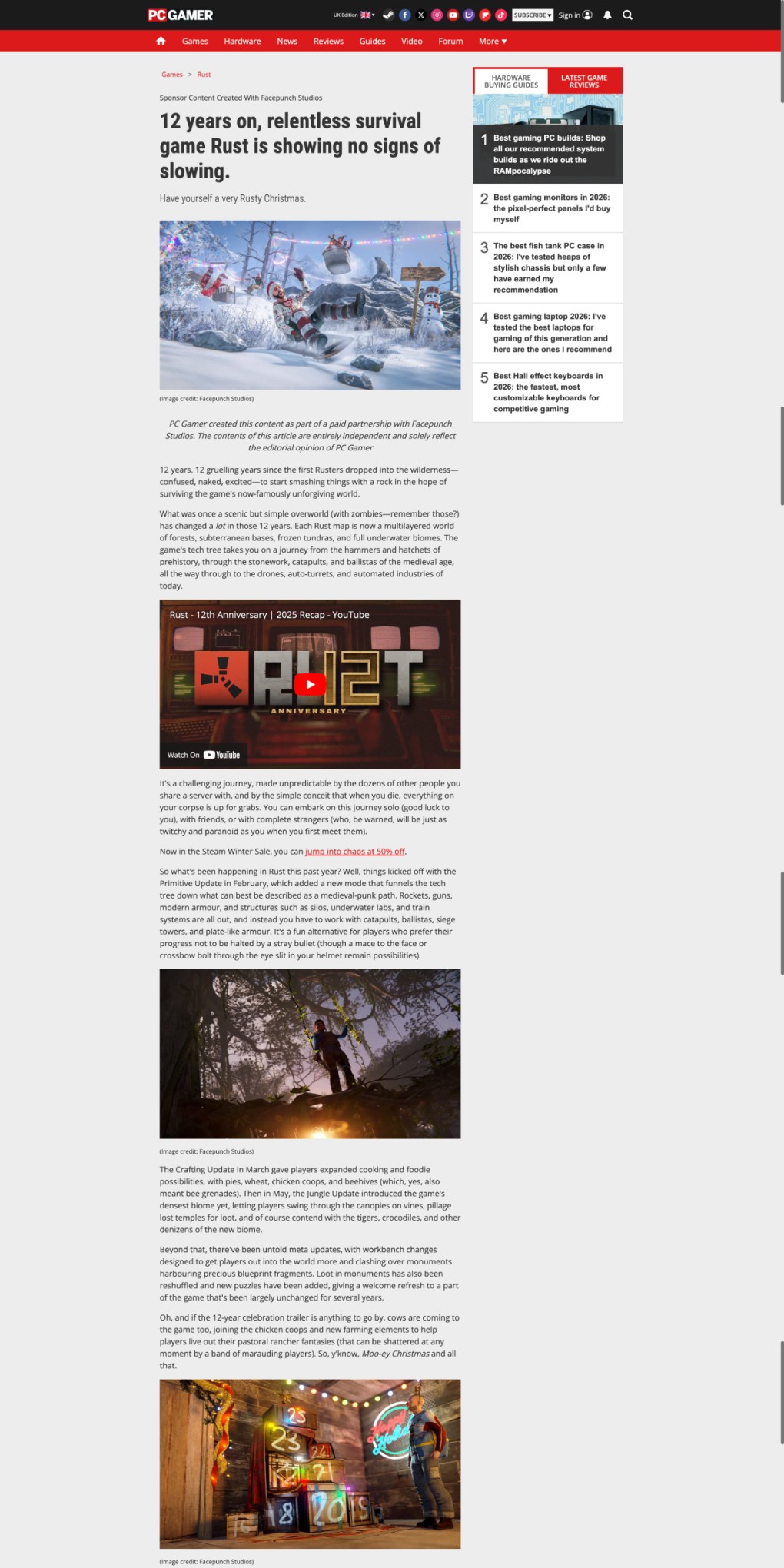 Screenshot of the article