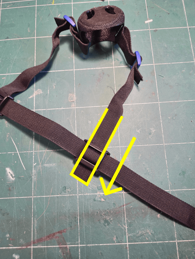 How to fit the nose straps