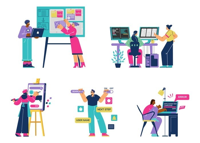 Industries that are hiring Python developers, including tech and finance sectors.