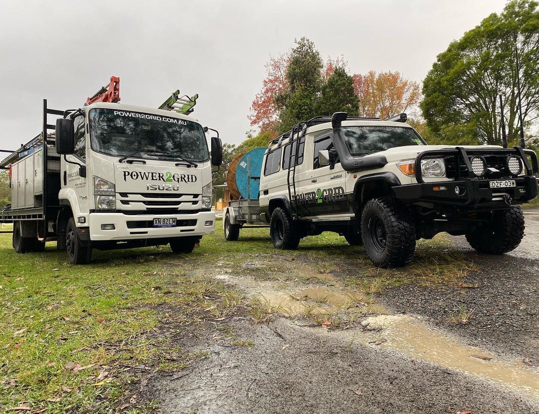 An image of Power2grid Work Trucks