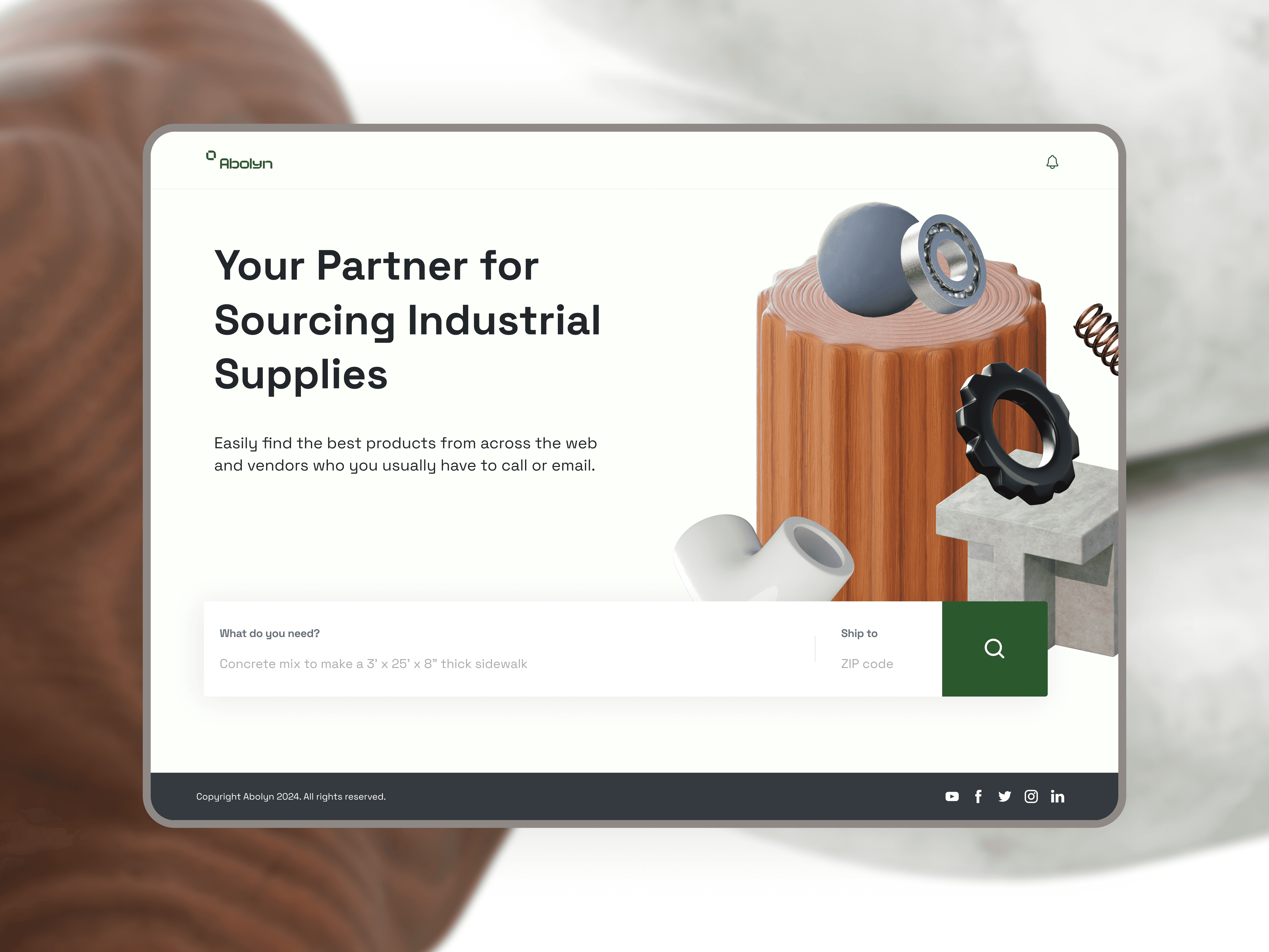 AI-Powered B2B Web Design for Sourcing Industrial Supplies