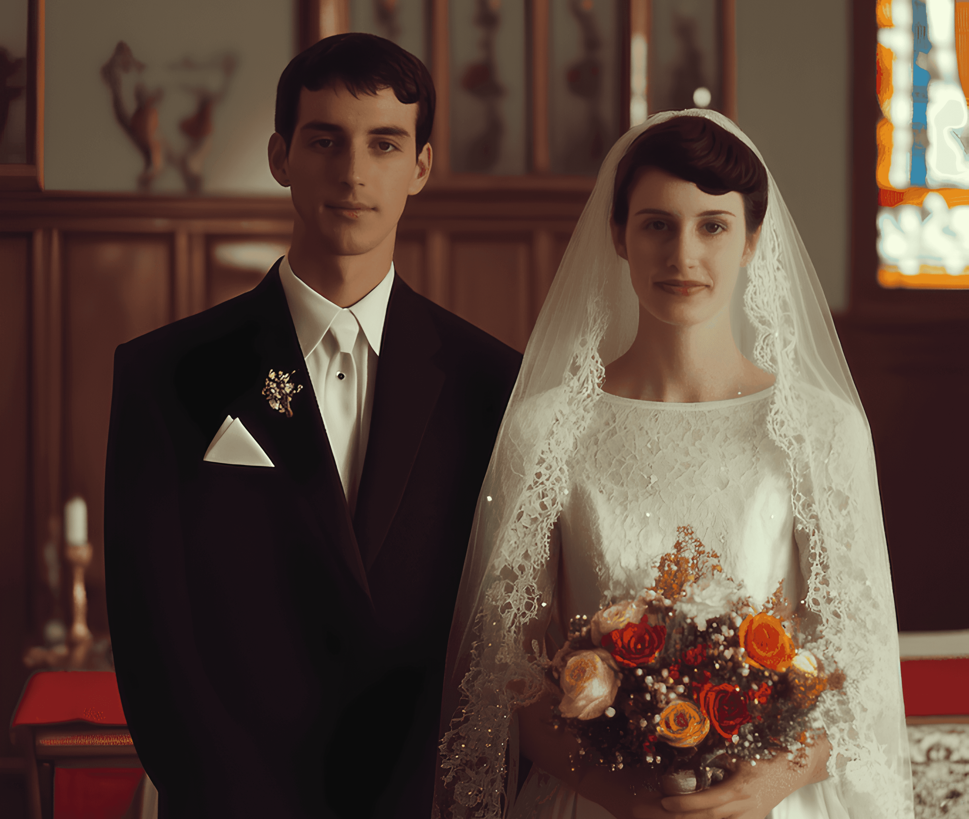 A man with a full beard wearing an olive green beanie.