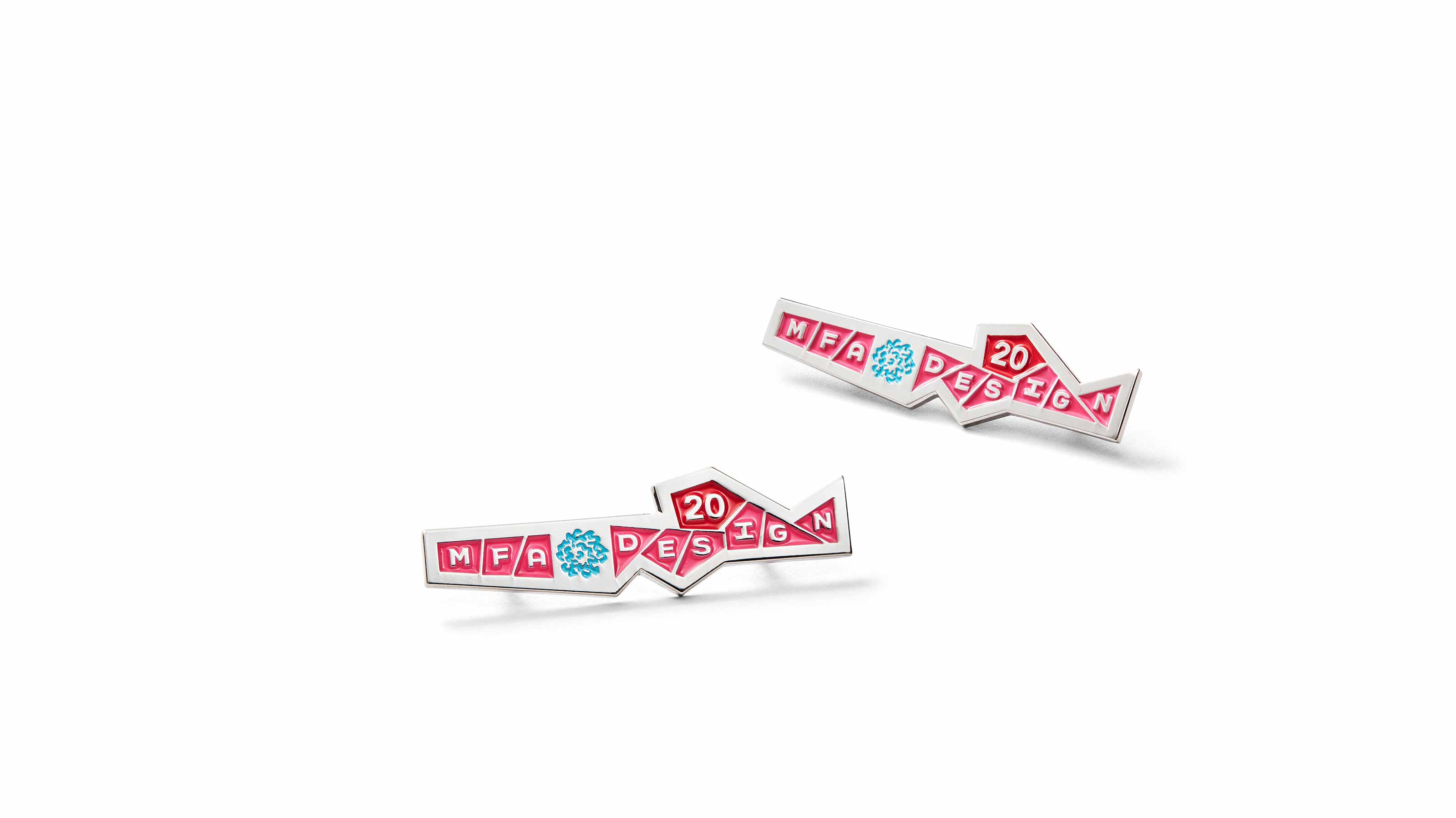MFA Design enamel pins