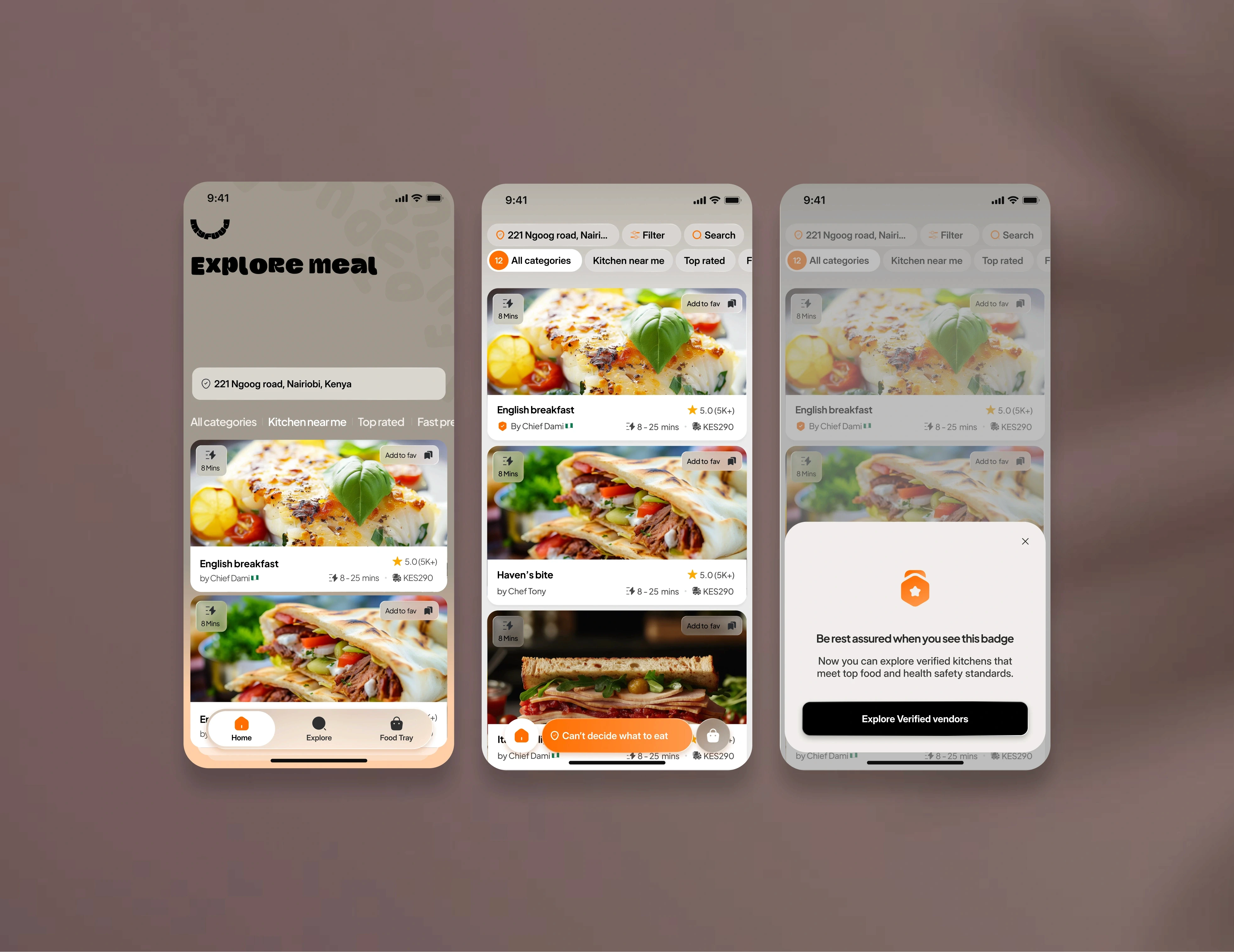 Fuud app by Victor Adedini