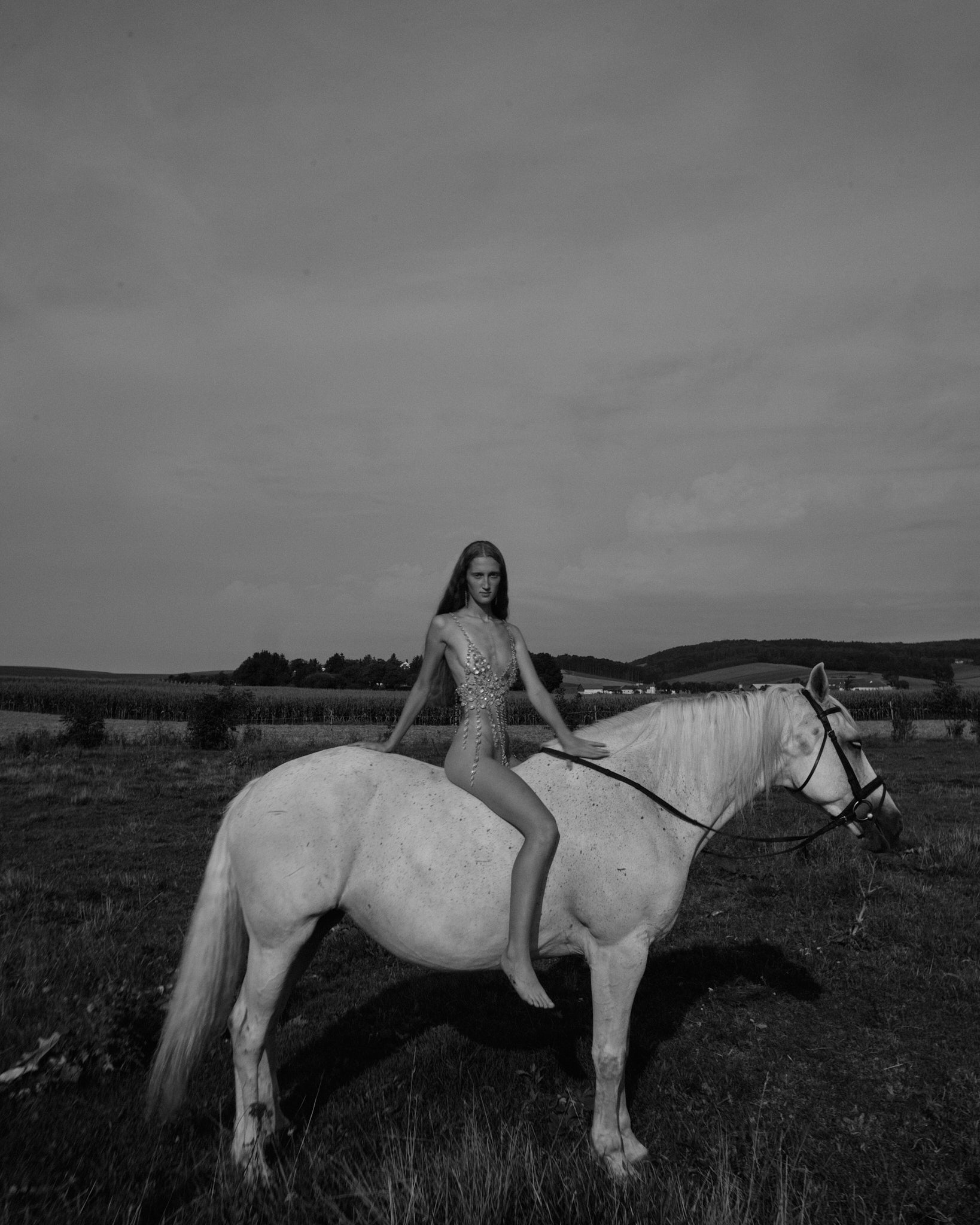 Sasha with horses by DIE IDA
