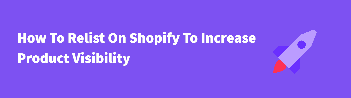 Relist on Shopify