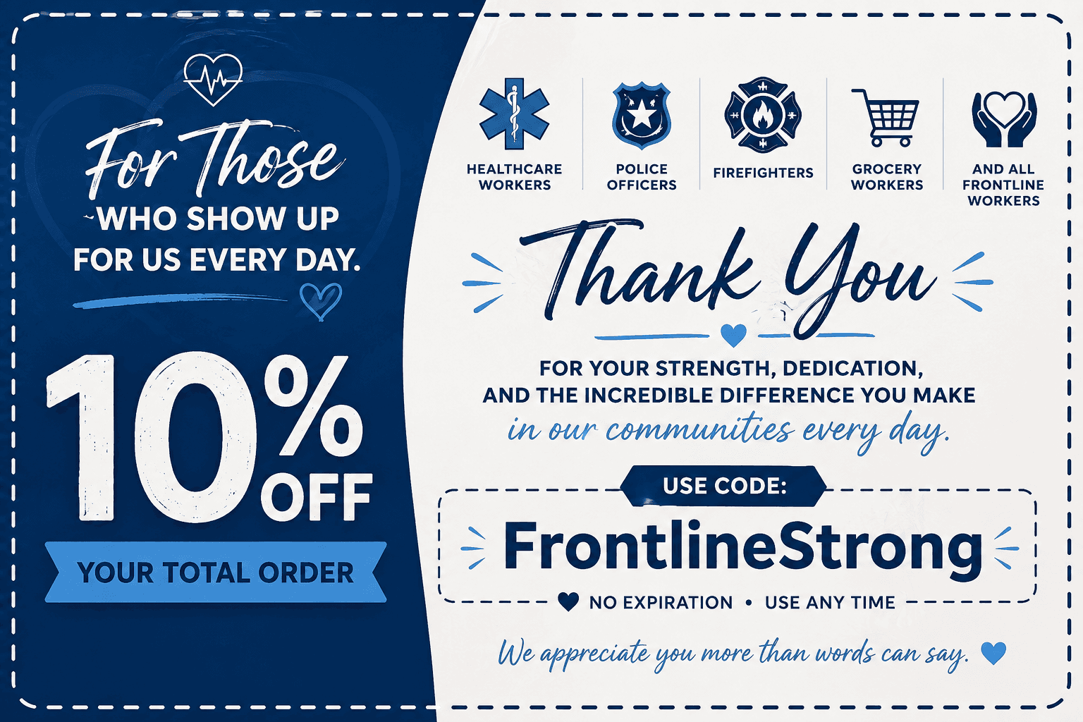 Frontline Strong Promo