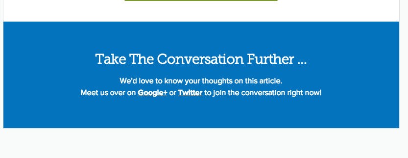 Copyblogger Call to Action
