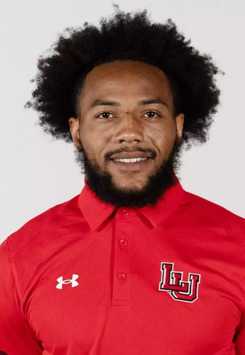 persona portrait image man with orange background and person's image on top