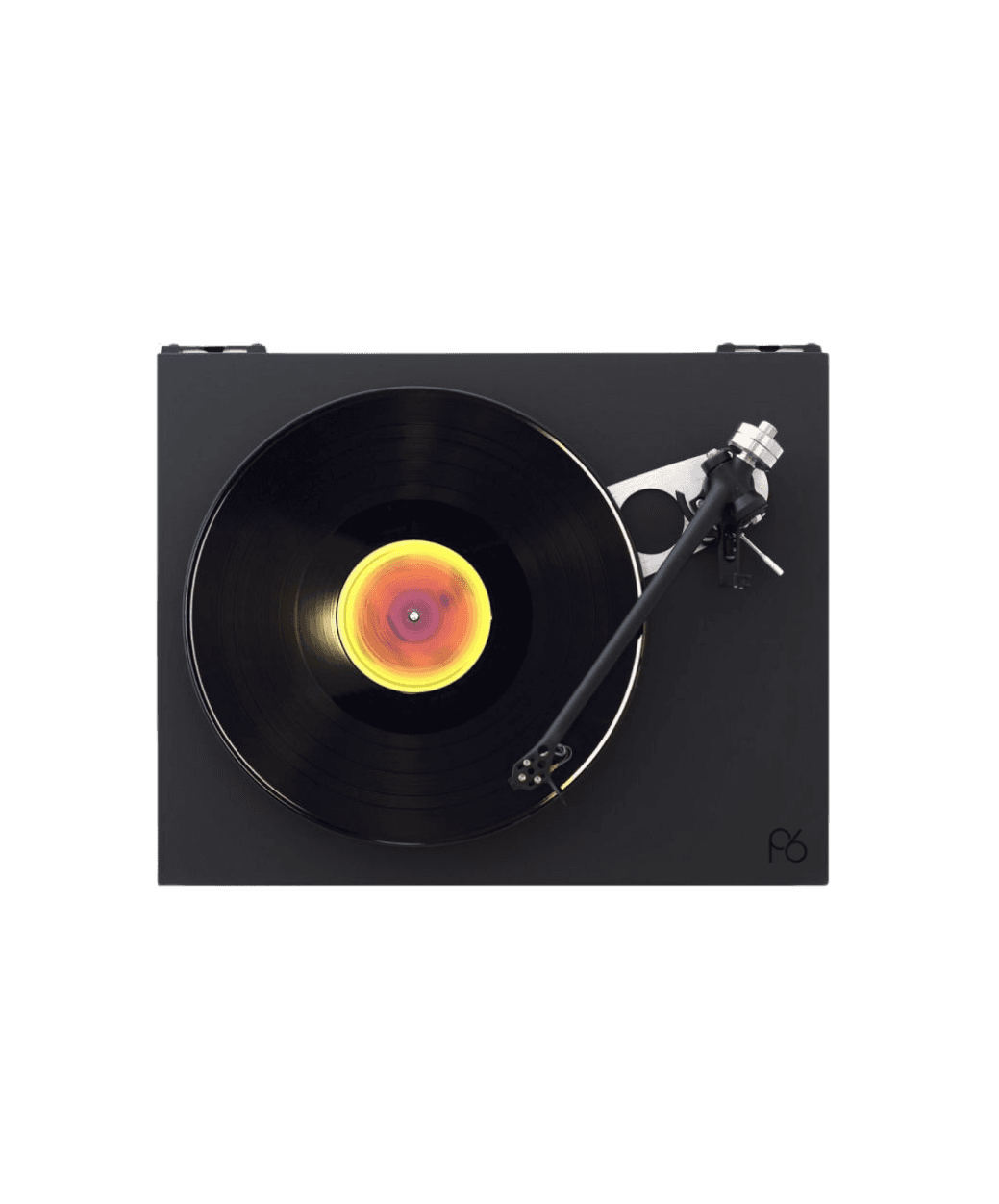 Rega Planar 6 Noire vue de haut - LE STUDIO HIFI