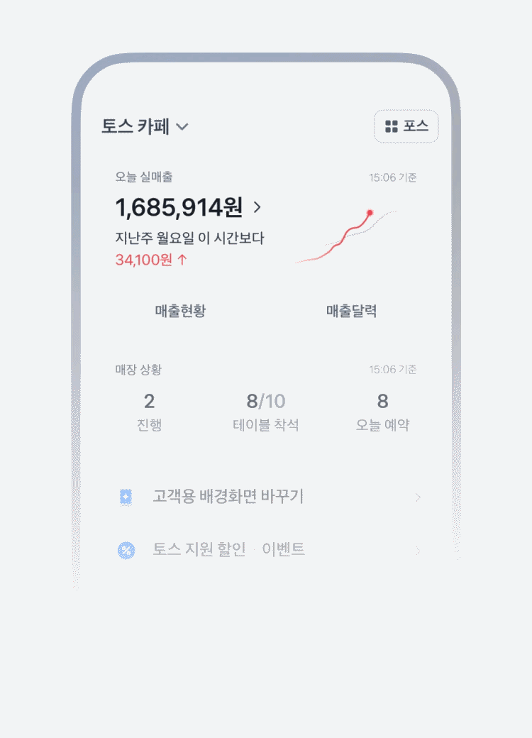 휴대폰을 토스 포스기로 쓰는 GIF