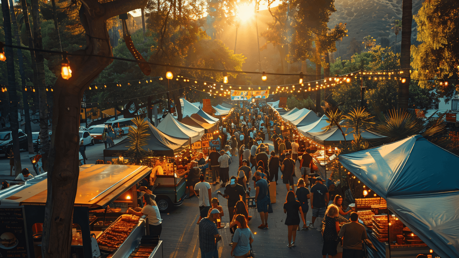 Shopping at Palladium Night Market