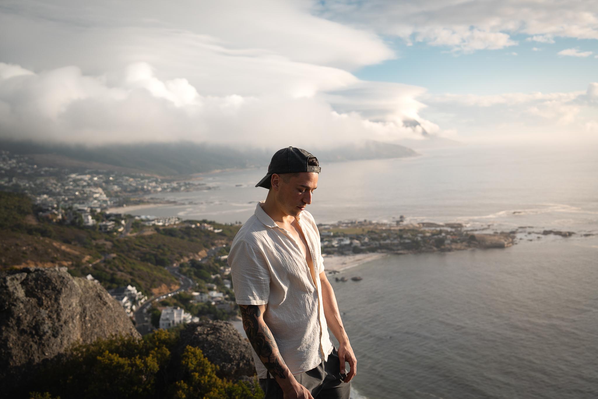 nico cape town good hope sunset beach rocks