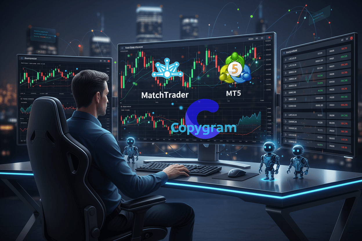 Automated Trading with Copygram on MT5 and MatchTrader
