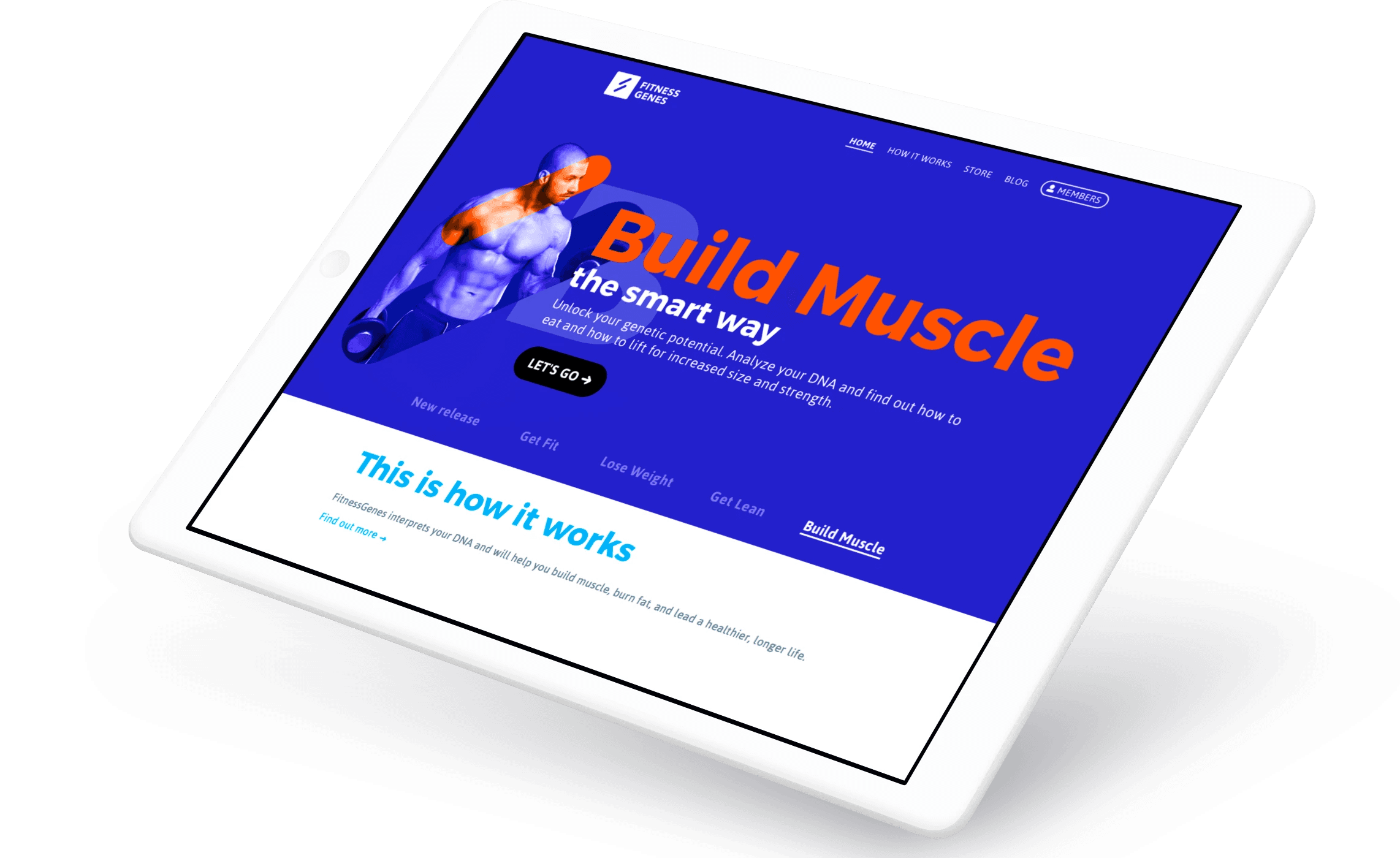 Fitness Genes – Tailor-made fitness based on your DNA. Product design by Soda Studio (image 1 of 2)