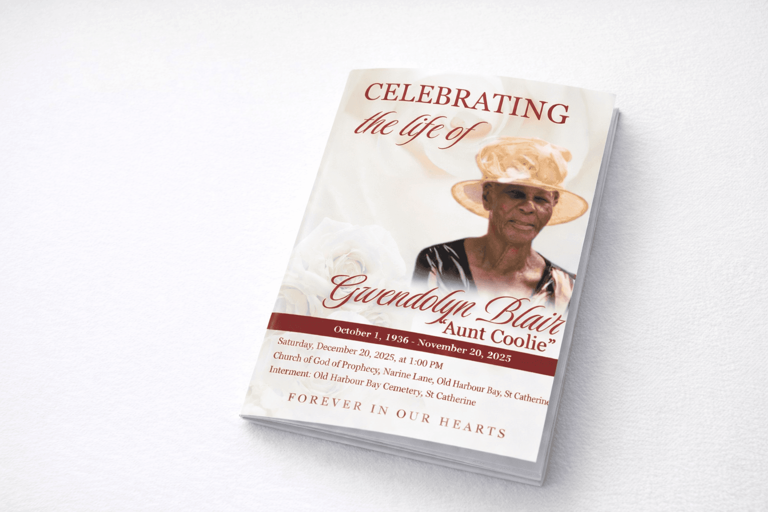 Memorial Suite program