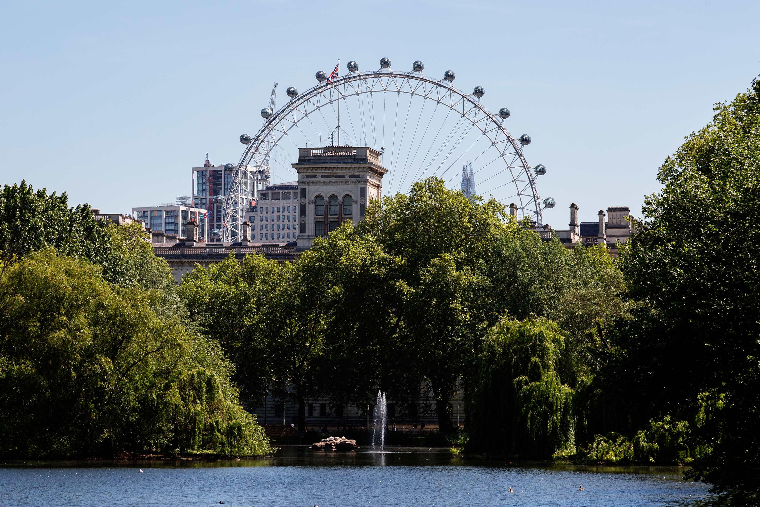 St James Park in London