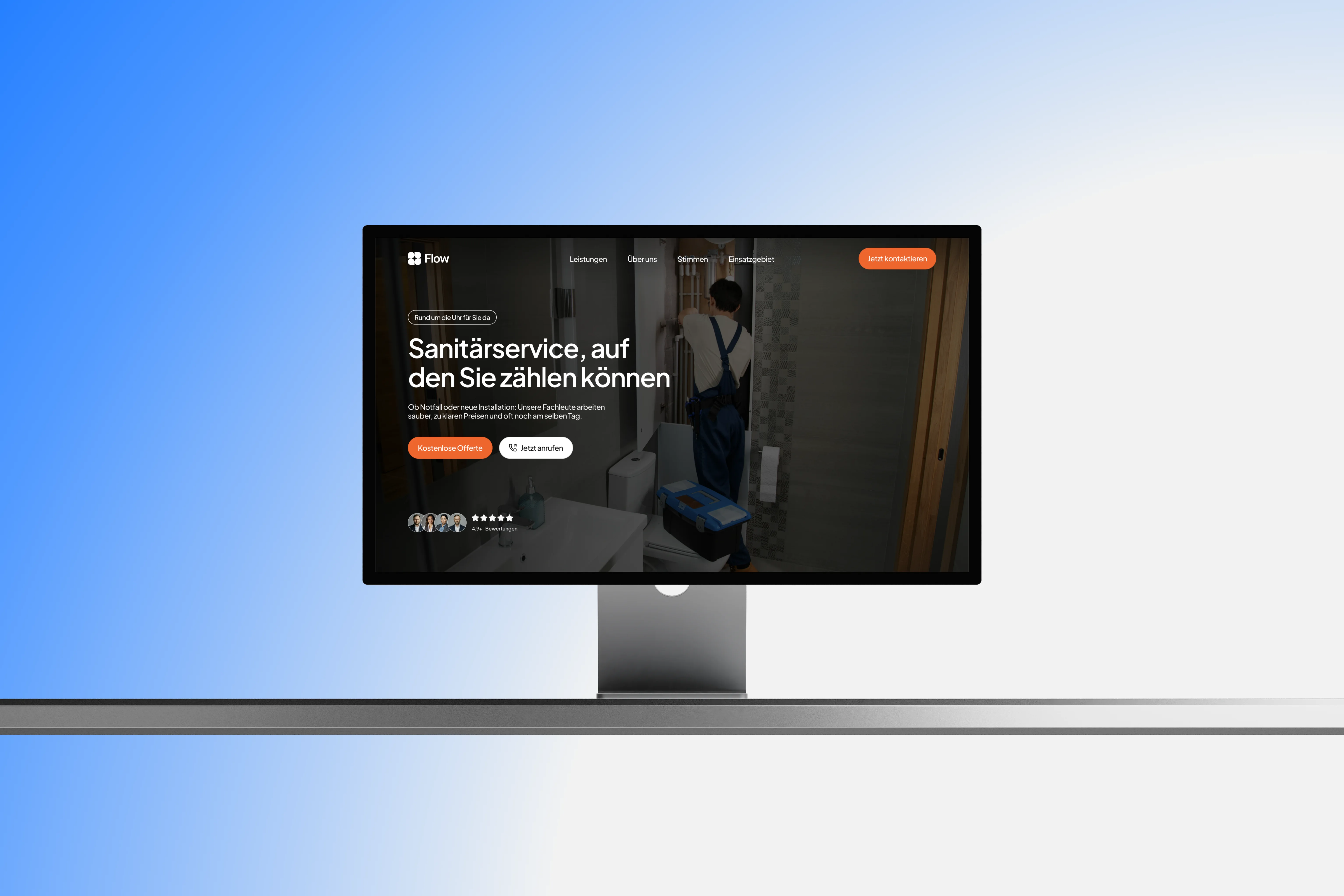 Flow Mockup Desktop