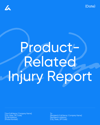 Product-Related Injury Report