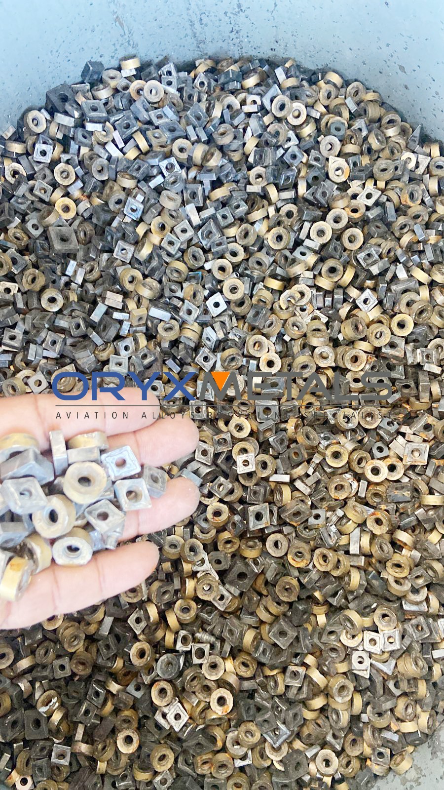 Tungsten Carbide (WC) Inserts Scrap Recycling - Oryx Metals