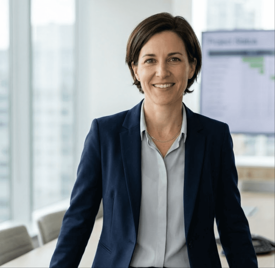 プロジェクトマネージャーがグリッドメーカーを使用して複数のクライアントのタイムラインと成果物を追跡