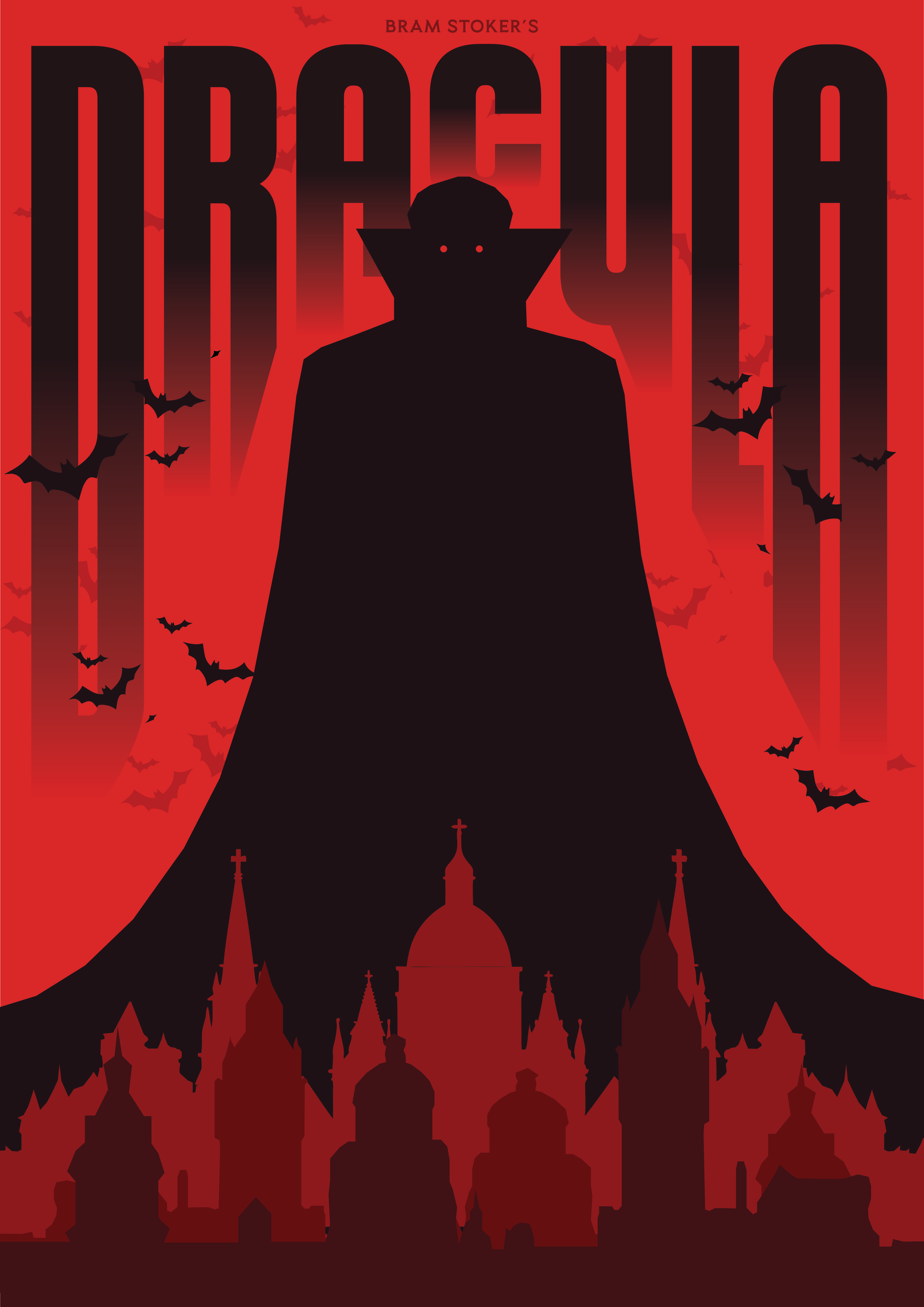 Black and white wave