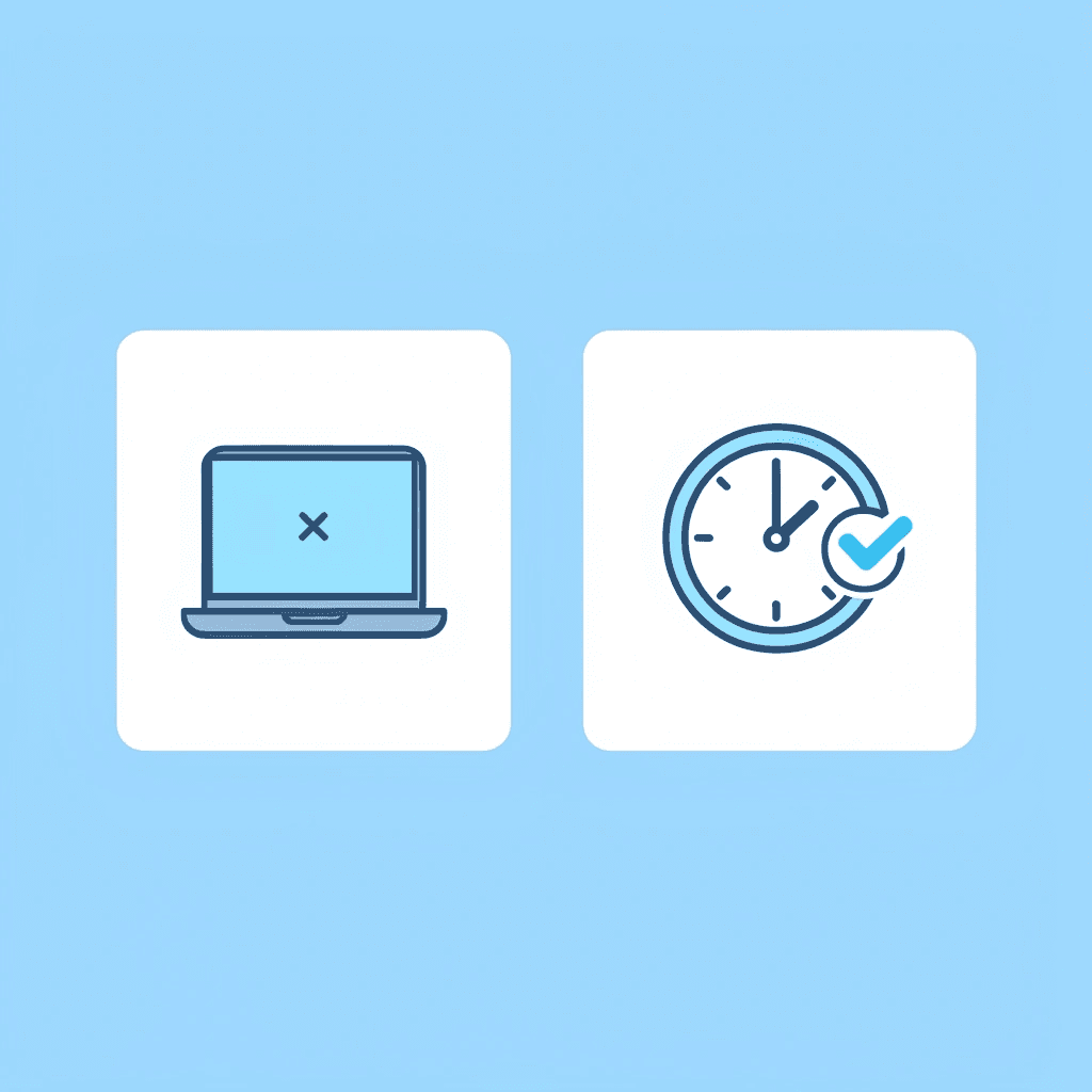 Comparison showing time saved, cost reduction, and increased privacy when ordering Mounjaro online versus visiting a physical pharmacy