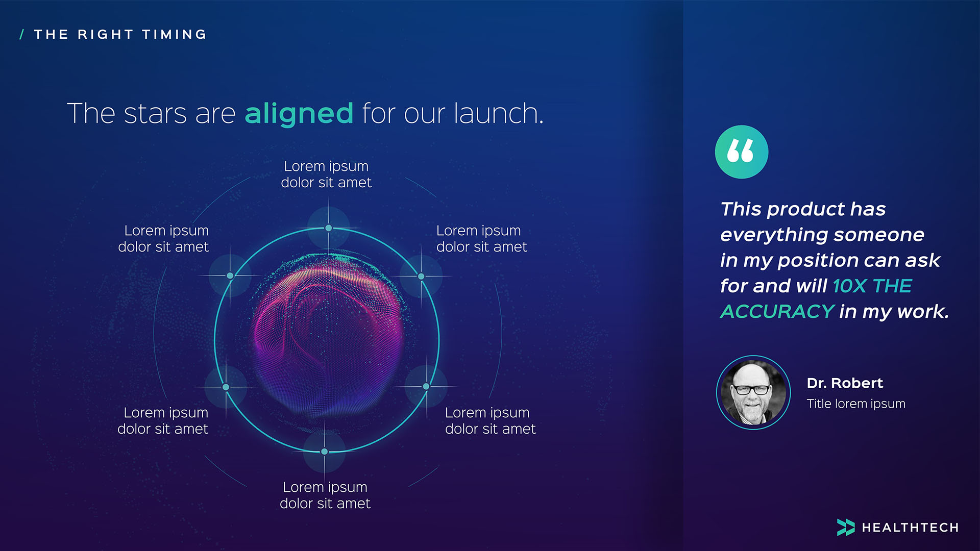 healthtech presentation slides