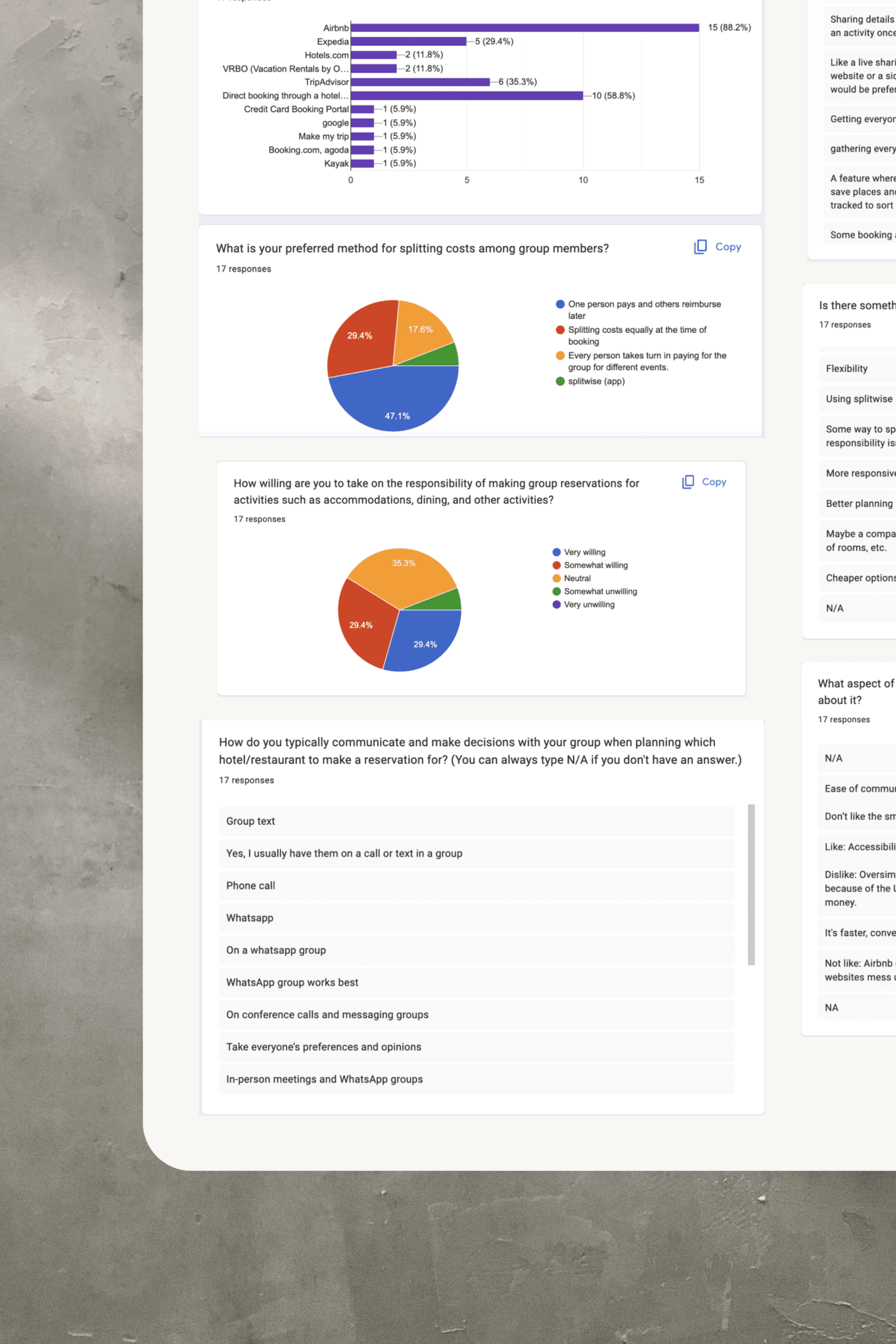 A two screens of the home page of the website